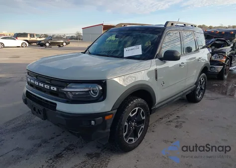 2024 Ford Bronco Sport Outer Banks из США, поврежденный, VIN 3FMCR9C60RRE37304